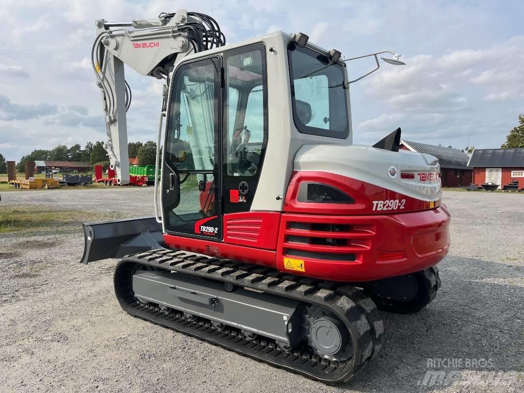 Takeuchi TB 290 Midi ekskavatörler 7 - 12 t