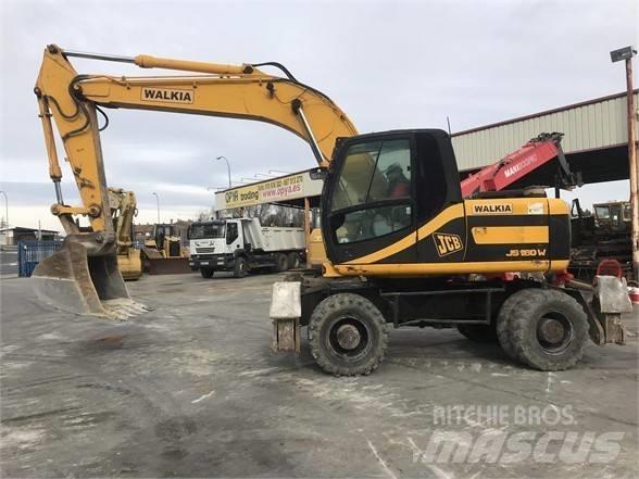 JCB JS 160 W Lastik tekerli ekskavatörler