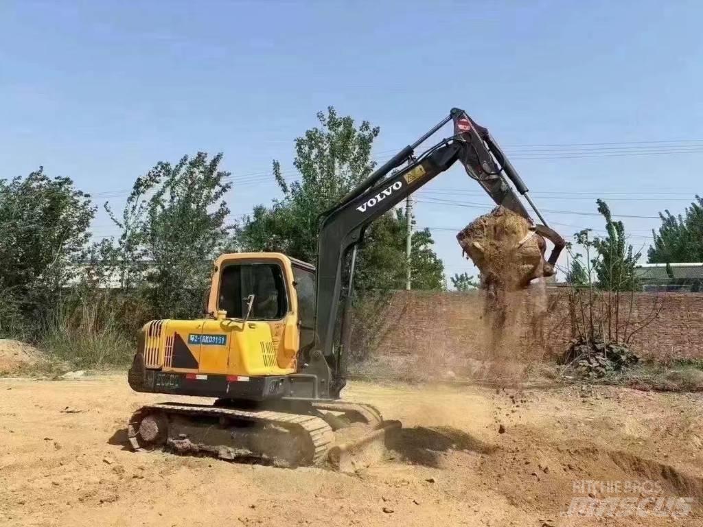 Volvo EC 55 Mini ekskavatörler, 7 tona dek