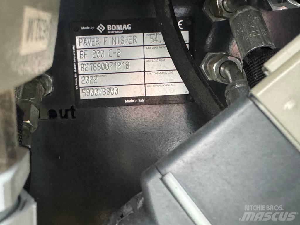 Bomag BF200C-2 Asfalt sericiler