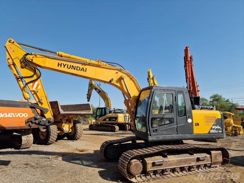 Hyundai R180LC-7 Paletli ekskavatörler