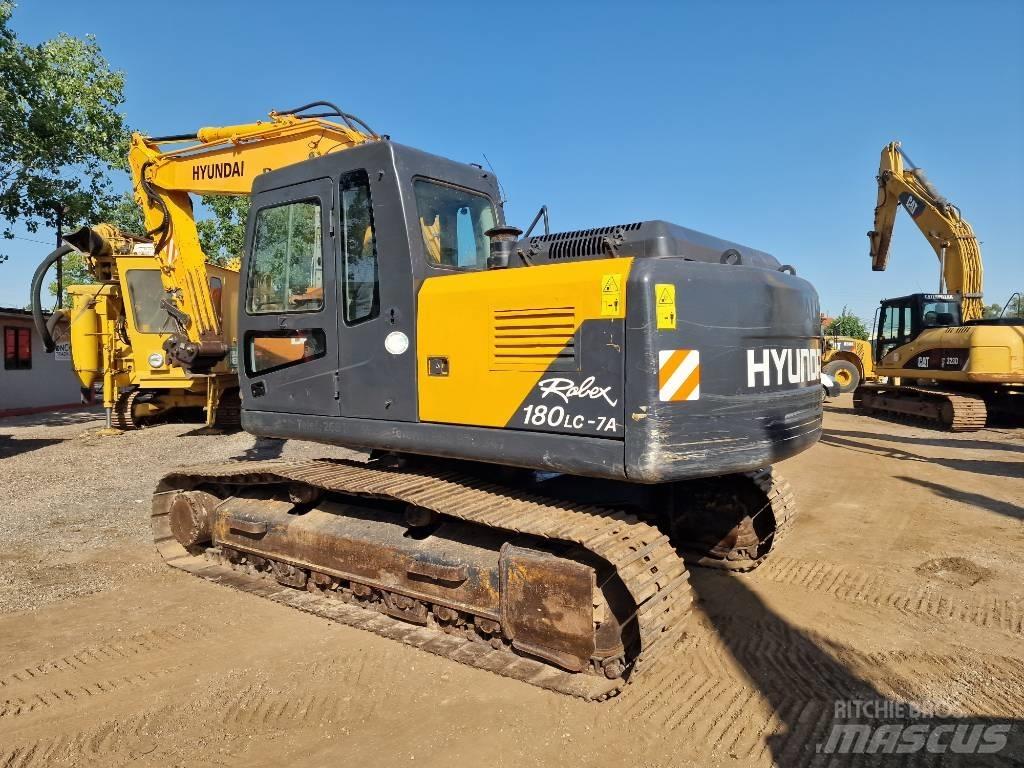 Hyundai R180LC-7 Paletli ekskavatörler