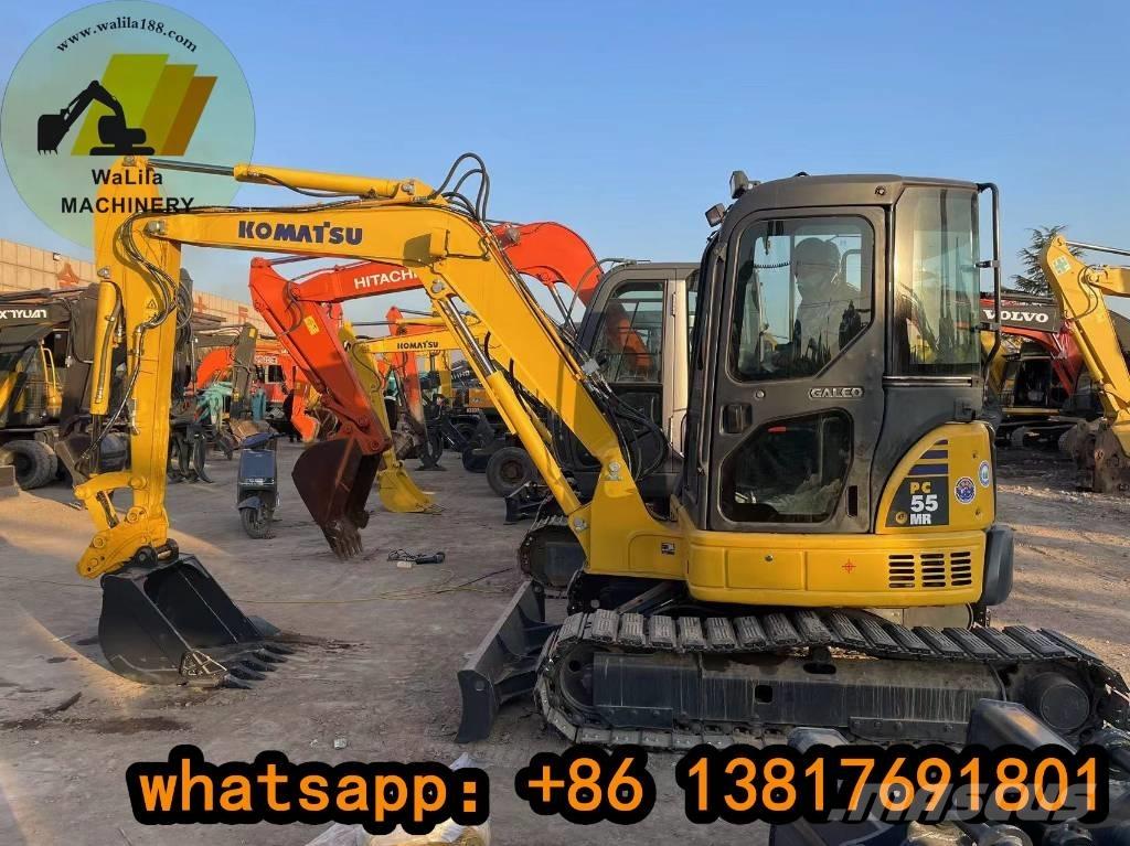 Komatsu PC 55 MR-3 Mini ekskavatörler, 7 tona dek
