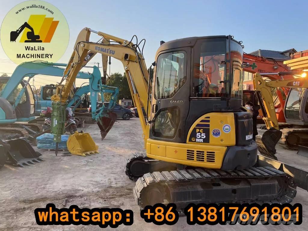 Komatsu PC 55 MR-3 Mini ekskavatörler, 7 tona dek