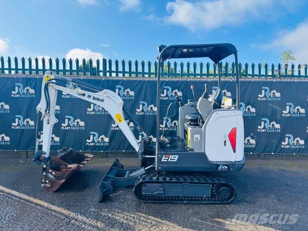 Bobcat E 19 Mini ekskavatörler, 7 tona dek