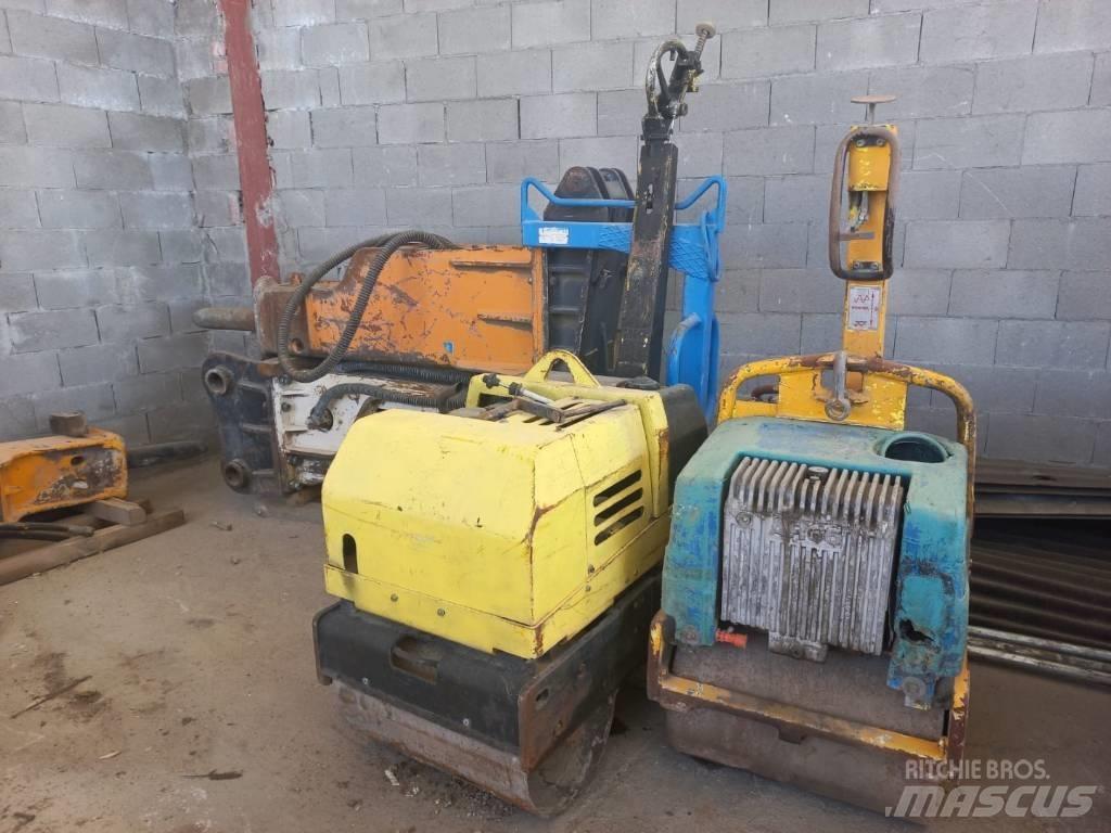 Wacker RD7H Çift tamburlu silindirler