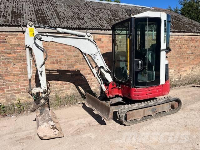Takeuchi TB 23 R Mini ekskavatörler, 7 tona dek
