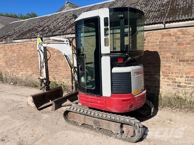 Takeuchi TB 23 R Mini ekskavatörler, 7 tona dek