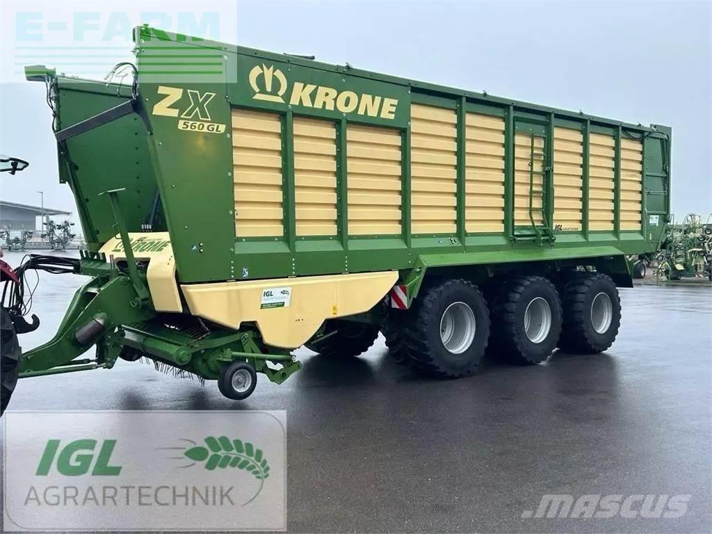 Krone zx 560 gl Diger yari çekiciler