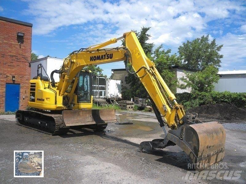 Komatsu PC138USLC-11 Paletli ekskavatörler