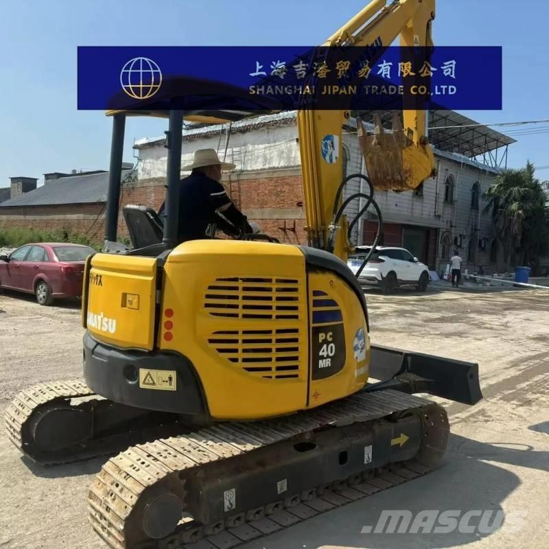 Komatsu PC 40 MR Mini ekskavatörler, 7 tona dek
