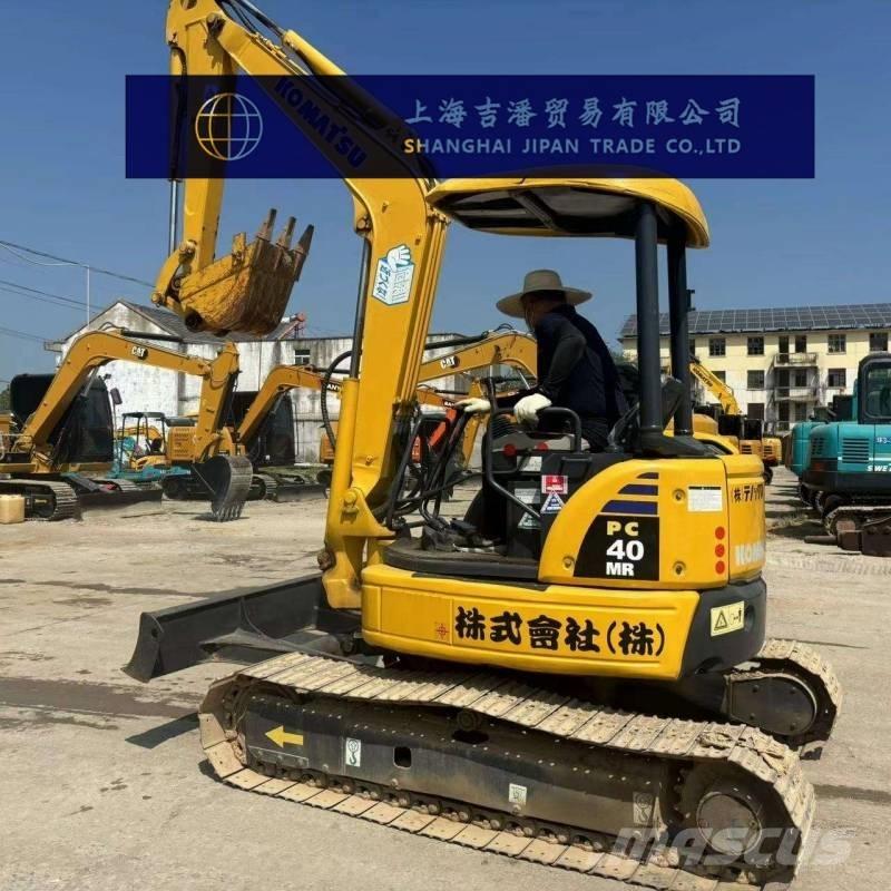 Komatsu PC 40 MR Mini ekskavatörler, 7 tona dek