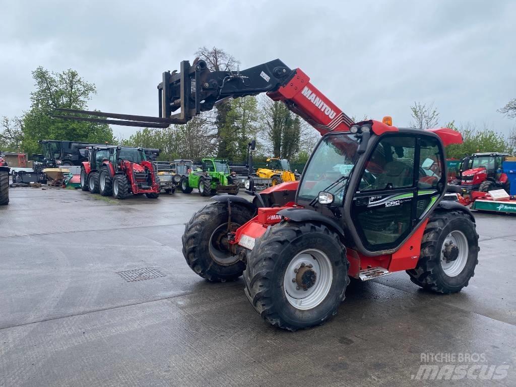 Manitou 634 Tarimsal teleskopik yükleyiciler