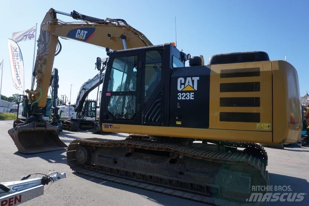 CAT 323EL *Uthyres* Paletli ekskavatörler