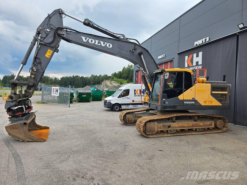 Volvo EC 250 EL Paletli ekskavatörler