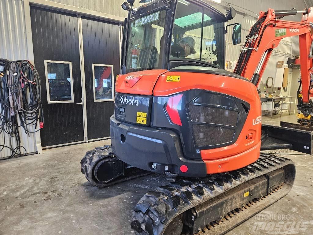 Kubota KX U56-5 Mini ekskavatörler, 7 tona dek