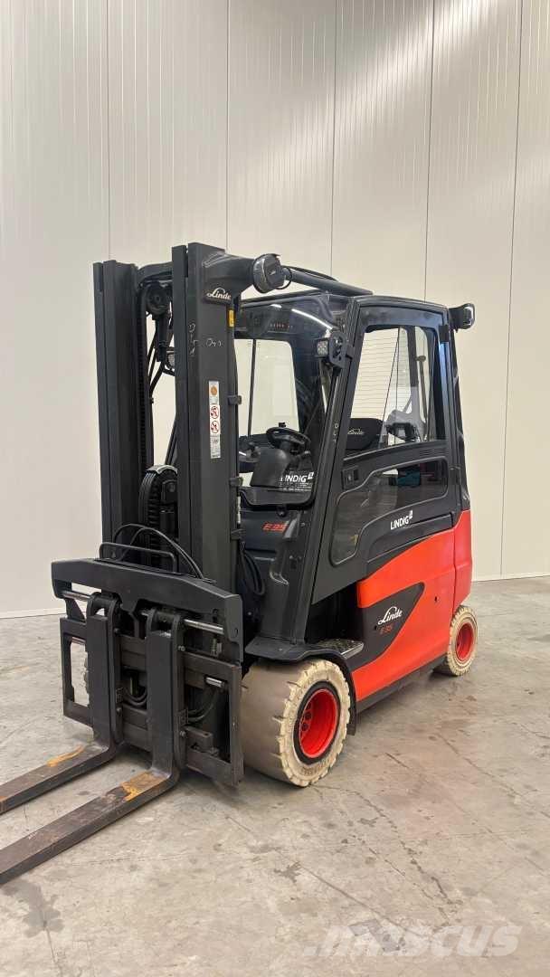 Linde E35HL Elektrikli forkliftler