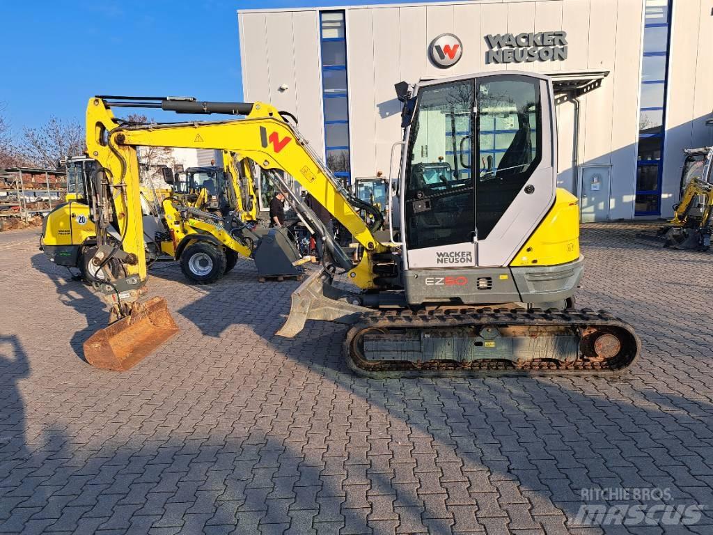 Wacker Neuson EZ50 Paletli ekskavatörler