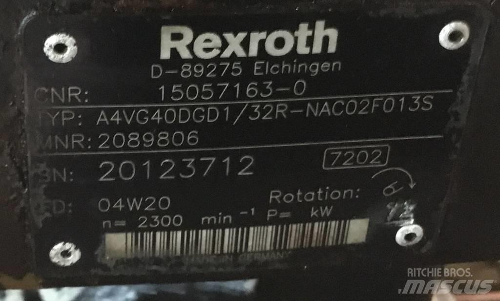Rexroth A4VG40R Hidrolik