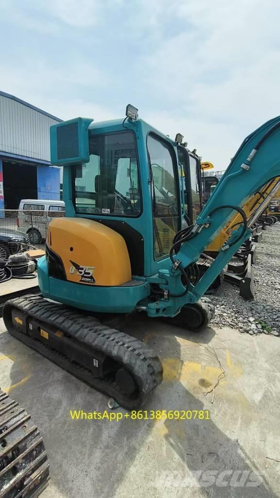 Kubota U 35 Mini ekskavatörler, 7 tona dek