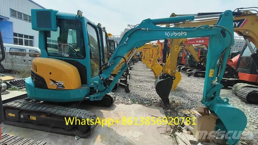 Kubota U 35 Mini ekskavatörler, 7 tona dek