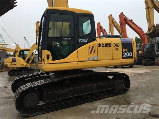 Komatsu pc200-7 Paletli ekskavatörler