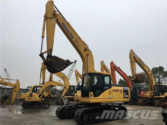 Komatsu pc200-7 Paletli ekskavatörler