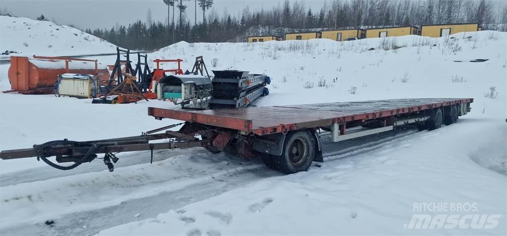 Närko perävaunu Flatbed römorklar