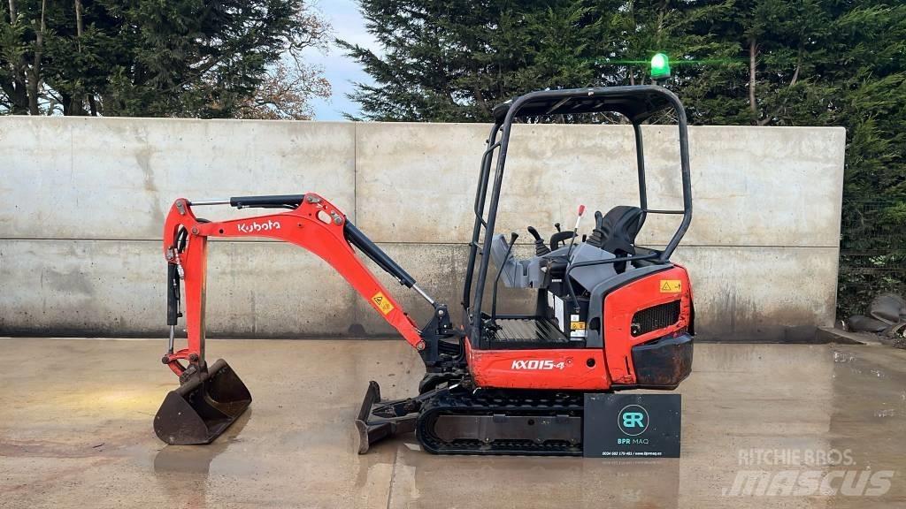 Kubota KX 015-4 Mini ekskavatörler, 7 tona dek