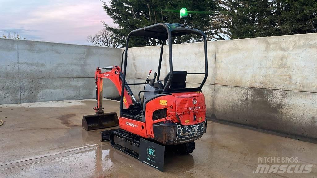 Kubota KX 015-4 Mini ekskavatörler, 7 tona dek