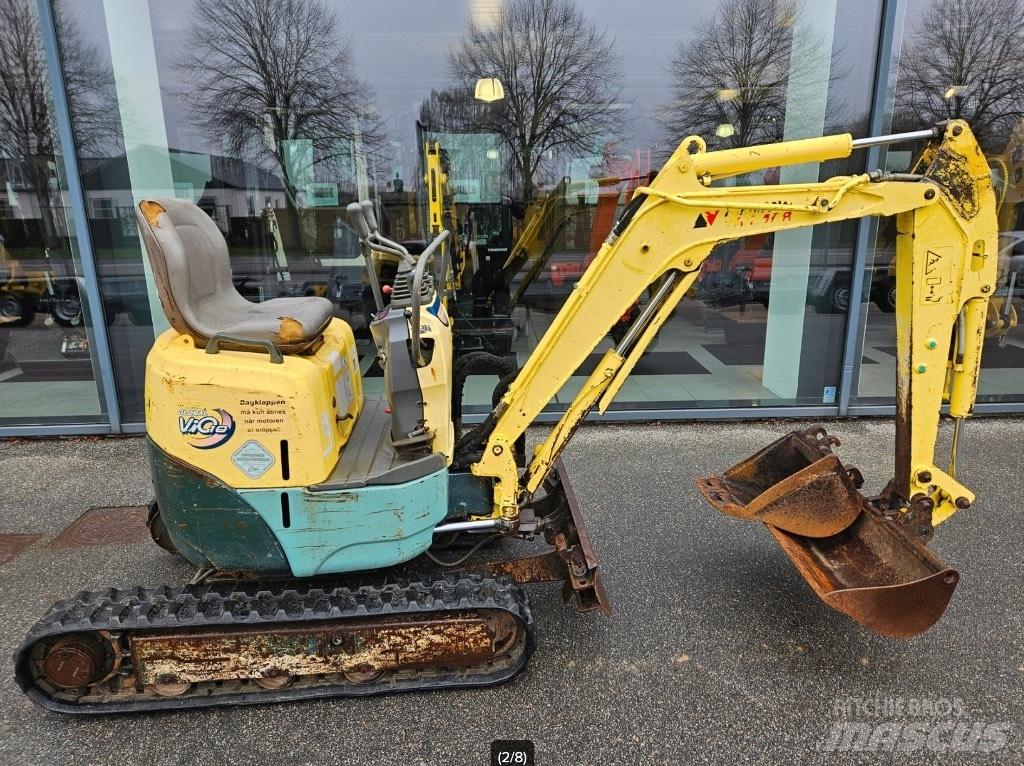 Yanmar Vio 10 Mini ekskavatörler, 7 tona dek