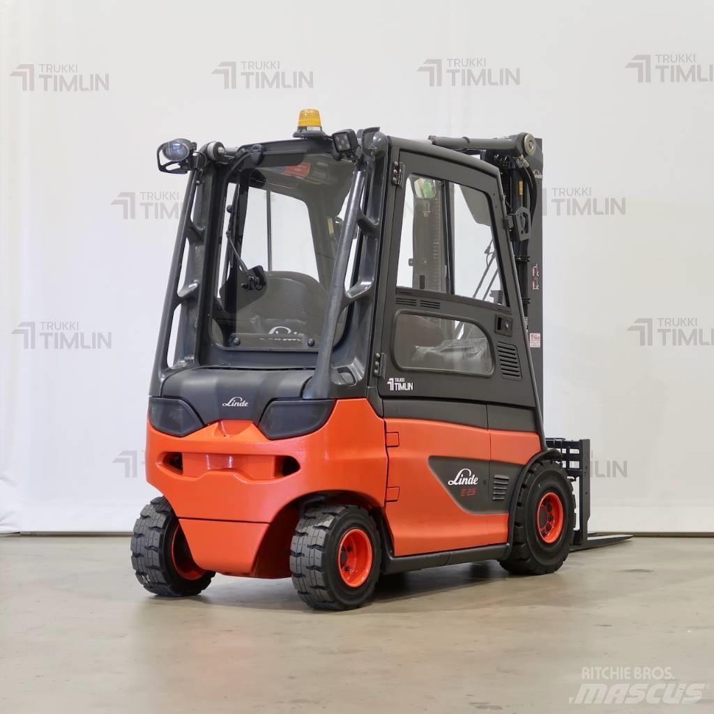Linde E25-01 Elektrikli forkliftler