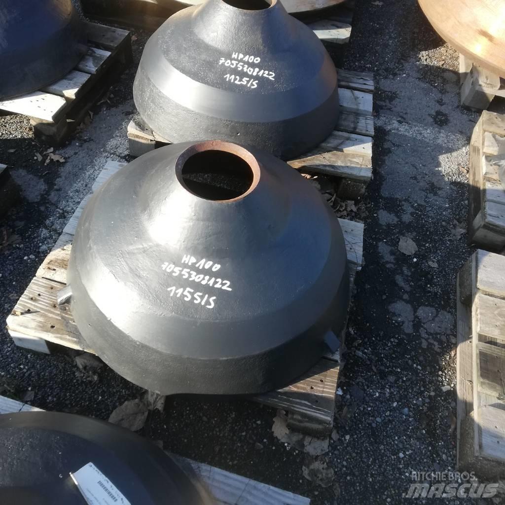 Metso HP 100 Mantle Diger parçalar