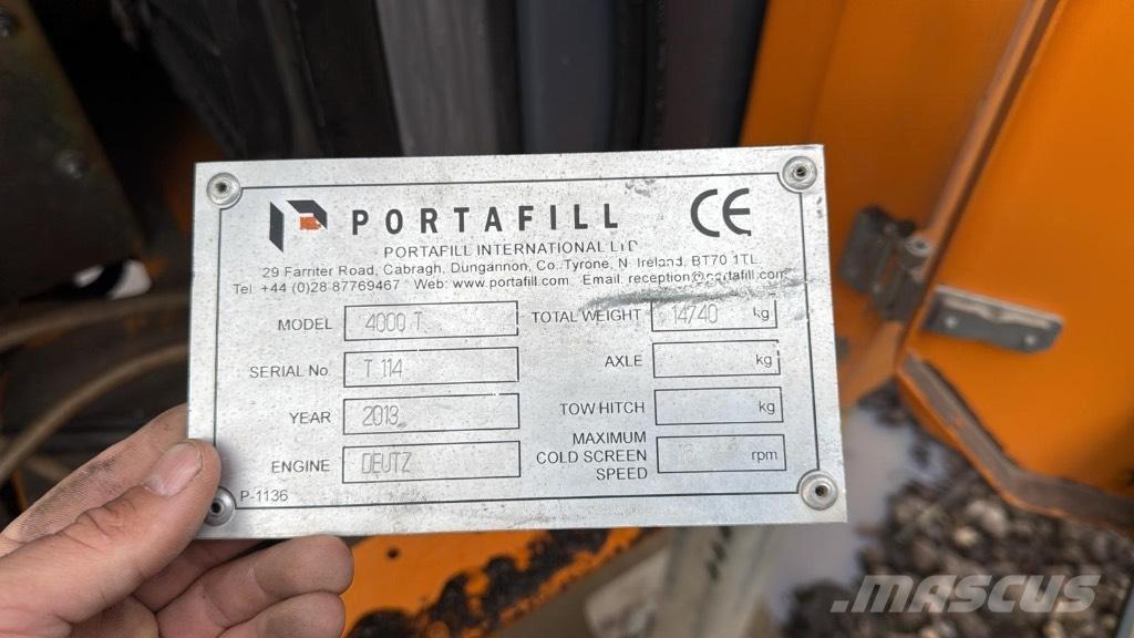 Portafill 4000t Gezer eleyiciler