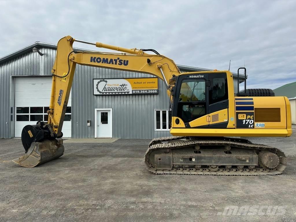 Komatsu PC 170 LC-10 Paletli ekskavatörler