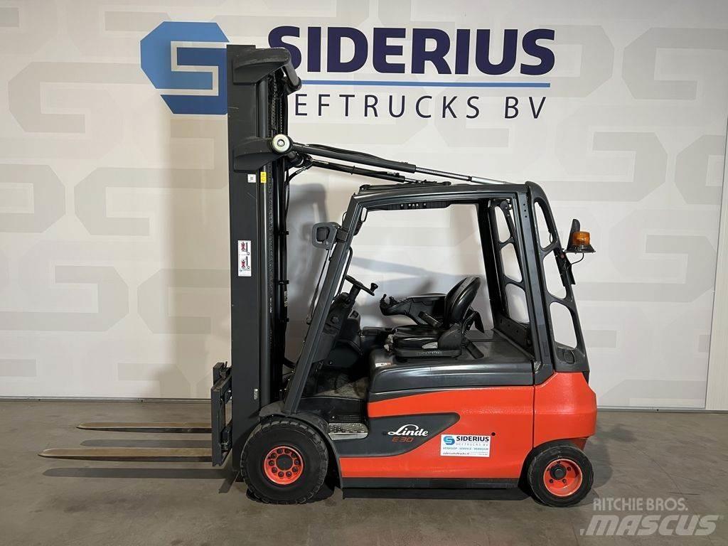 Linde E30L-01 Elektrikli forkliftler