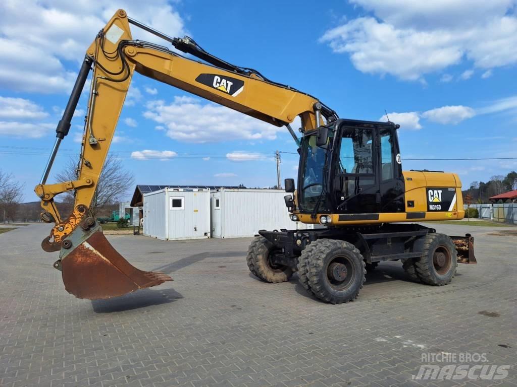 CAT M 316 D Lastik tekerli ekskavatörler