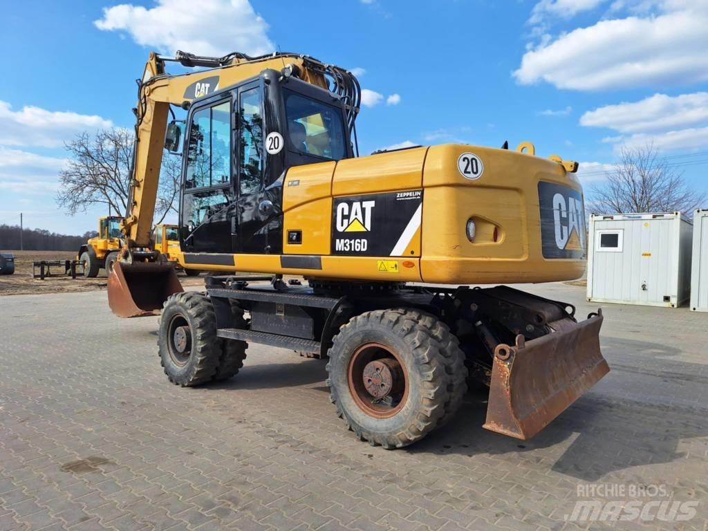 CAT M 316 D Lastik tekerli ekskavatörler