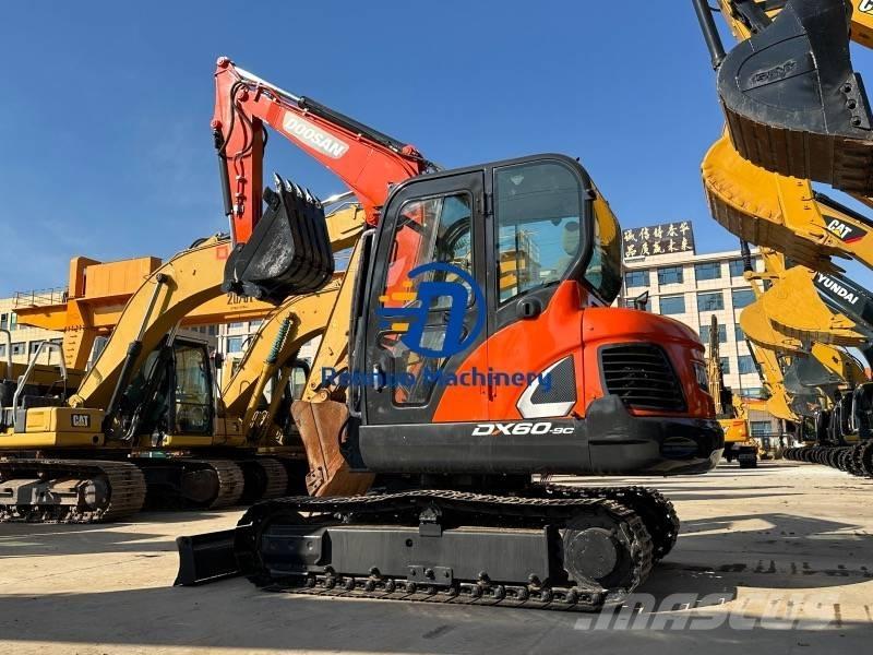 Doosan DX 60 Mini ekskavatörler, 7 tona dek