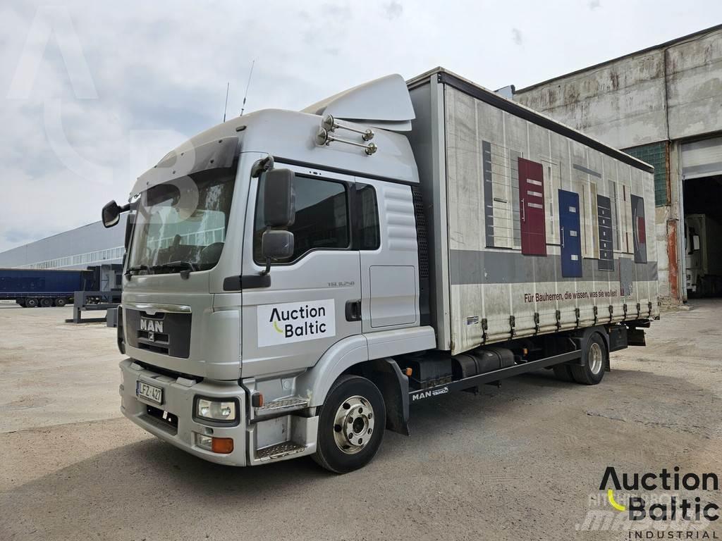 MAN TGL8.250 Kayar tenteli kamyonlar