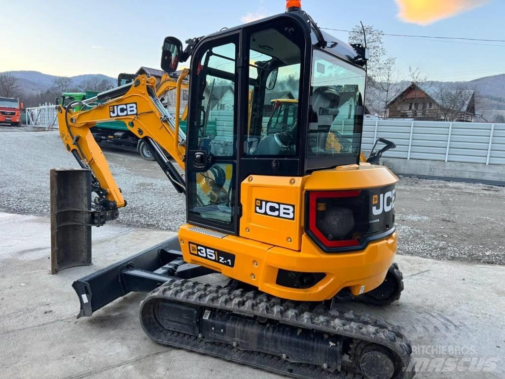 JCB 35Z-1 Mini ekskavatörler, 7 tona dek