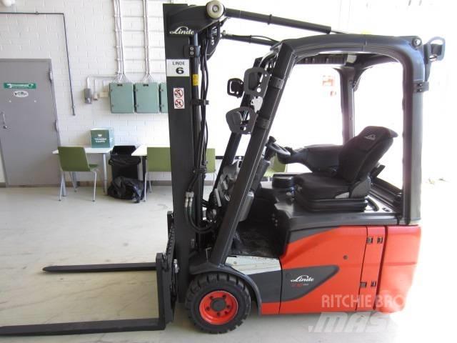 Linde E 16 C-02 Elektrikli forkliftler