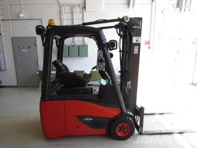 Linde E 16 C-02 Elektrikli forkliftler
