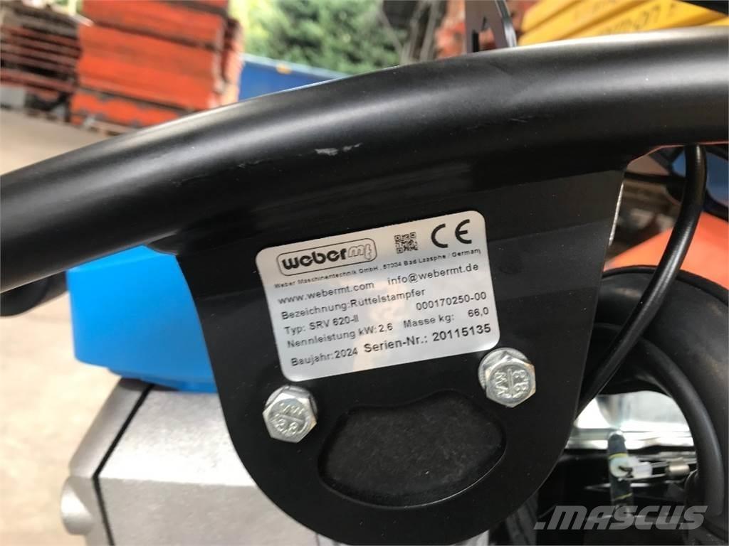 Weber SRV620-II Sıkıştırma tokmakları