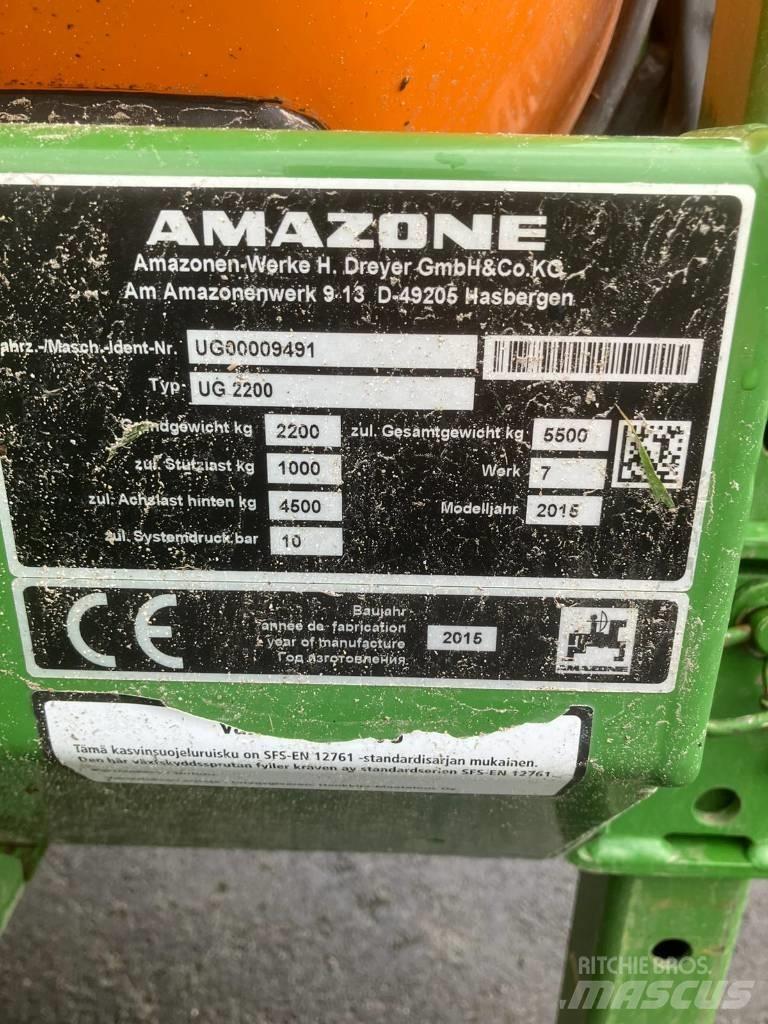 Amazone UG 2200 Çekilir pülverizatörler