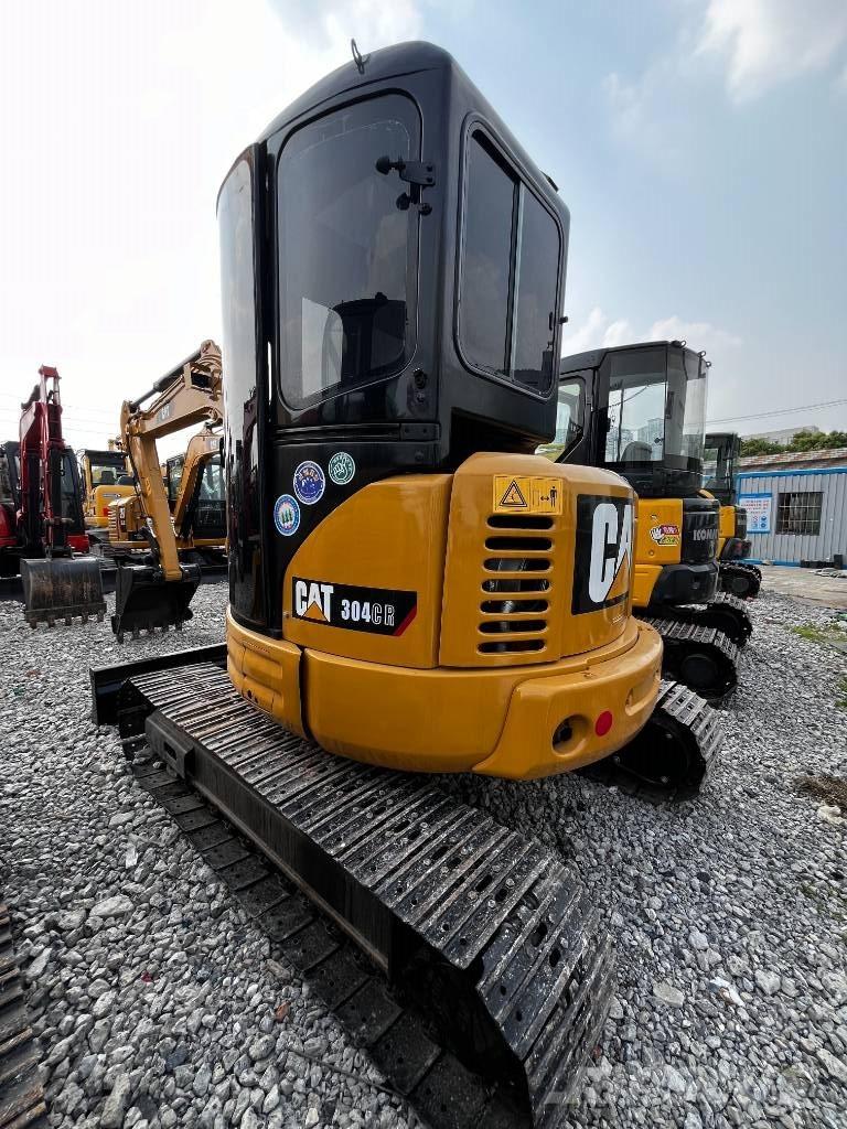 CAT 304 CR Mini ekskavatörler, 7 tona dek