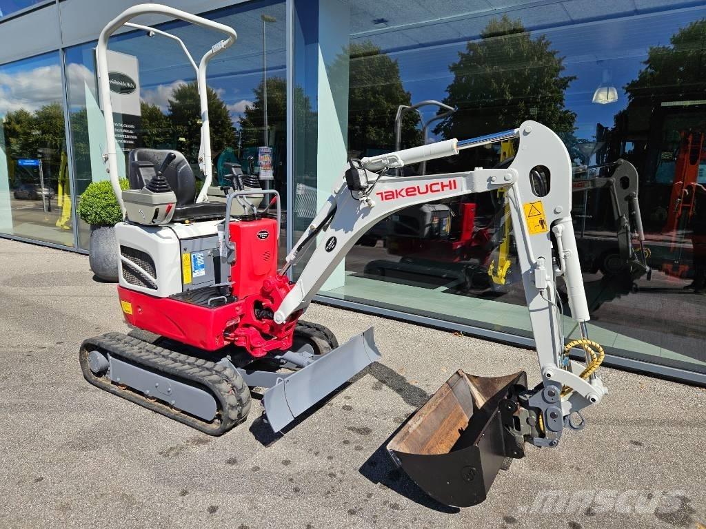 Takeuchi TB 210 Mini ekskavatörler, 7 tona dek