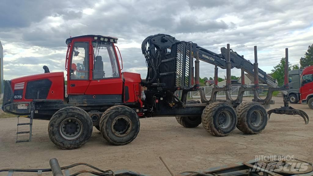 Komatsu 875 Tomruk yükleyici traktörler