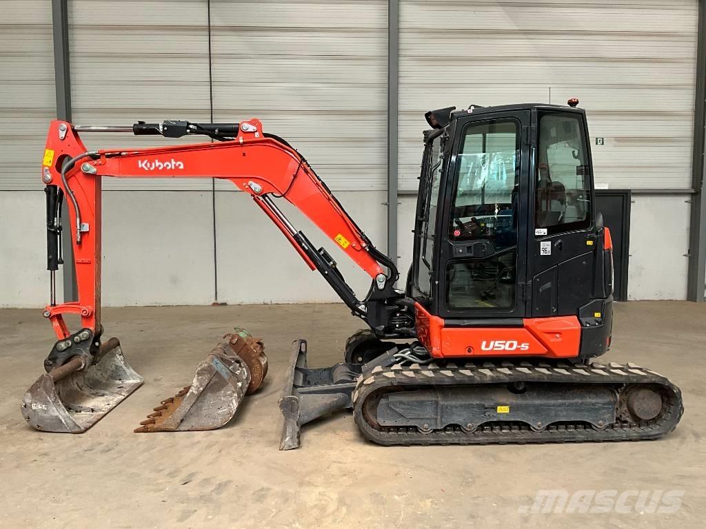 Kubota U 50-5 Mini ekskavatörler, 7 tona dek