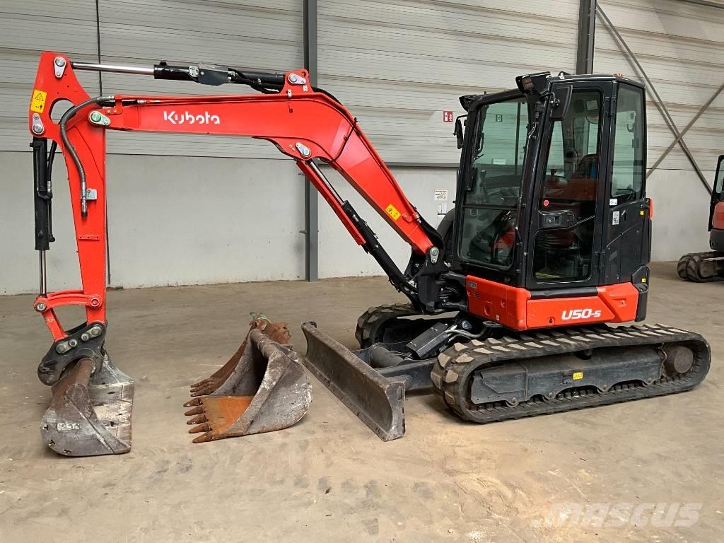 Kubota U 50-5 Mini ekskavatörler, 7 tona dek